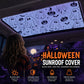 Halloween Ghost & Pumpkin Sunroof Cover