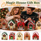 Christmas Magic House Gift Box – Creative 3D Handheld Holiday Gift Packaging