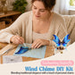 DIY Cloisonné Enamel Butterfly Wind Chime Craft Kit