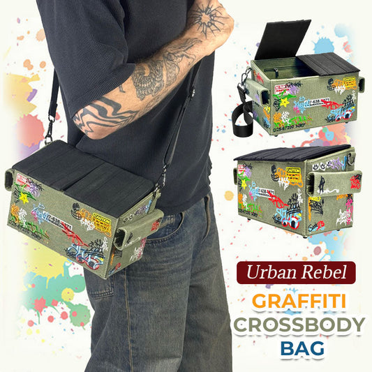 Urban Rebel Graffiti Crossbody Bag 🎨🔥