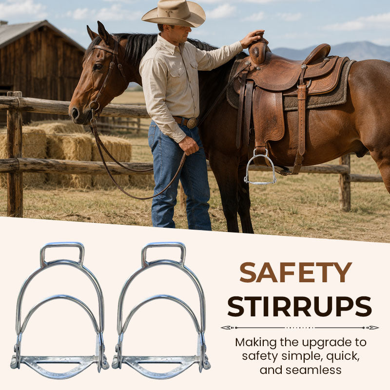 Quick Release Safety Stirrups
