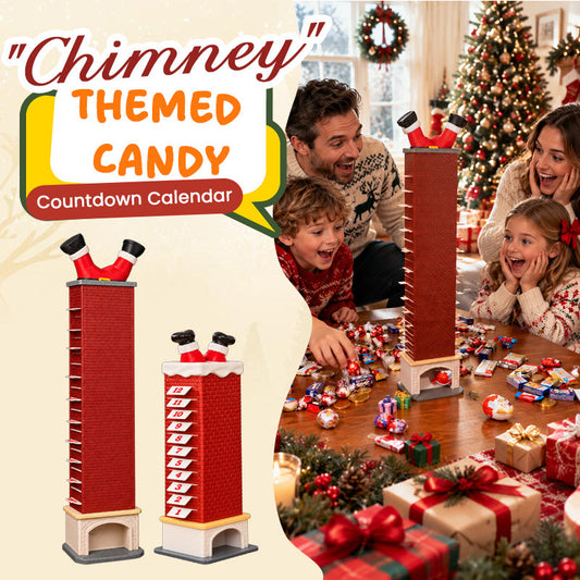 Chimney Candy Advent Calendar – Christmas Countdown Treat Dispenser