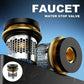 Water Stop Valve Faucet(Free Installation Wrench Included)