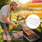 🌭 [Grill Master Essential] BBQ Sausage Roller Rack | No More Burnt Hot Dogs! 🔥✨