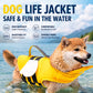 Cute Animal Dog Life Jacket – Fun Swimming Vest for Dogs, Safe & Comfortable Floatation Gear