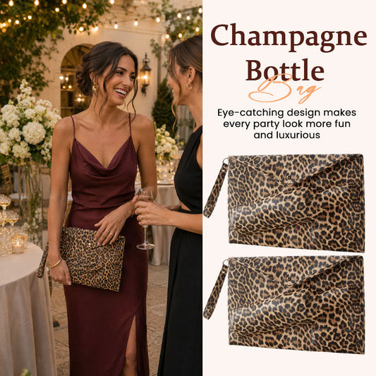 🍾 Champagne Bottle Clutch Bag