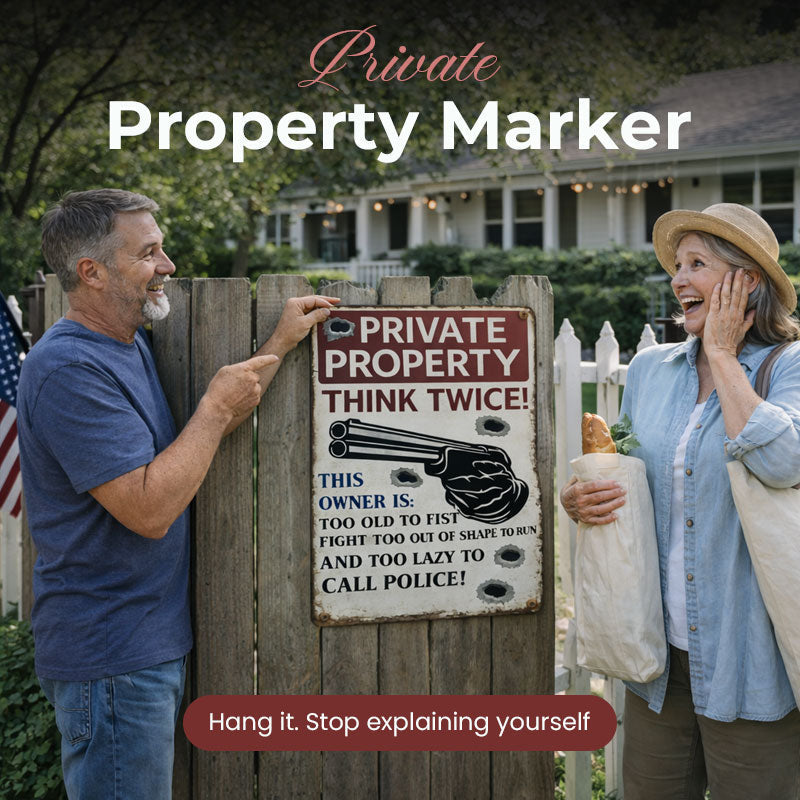 Private Property Marker