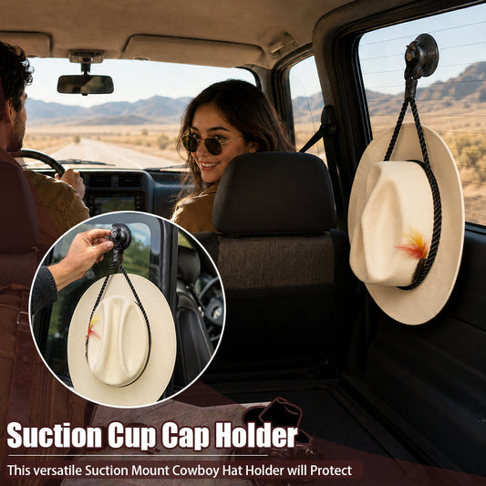 Suction Cup Cap Holder – Space-Saving Hat Organizer