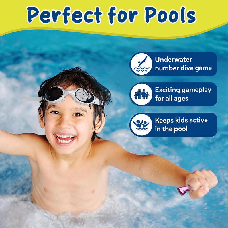 Kids' Pool Number Dive Game | Educational Underwater Treasure Hunt