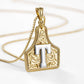 🤠 Letter Pendant CowTag Initial Necklace