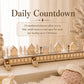 🎄 Early Christmas Sale | Musical Christmas Village Advent Calendar | Lighted Wooden Countdown Music Box