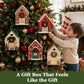 Christmas Magic House Gift Box – Creative 3D Handheld Holiday Gift Packaging