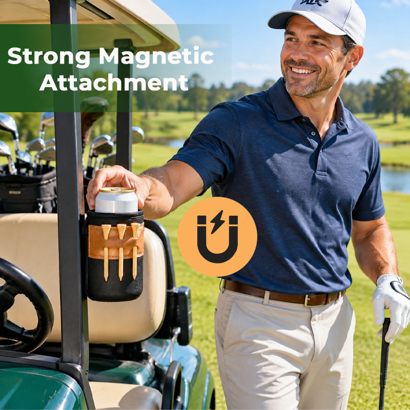 ⛳ Magnetic Golf Drink & Essentials Holder