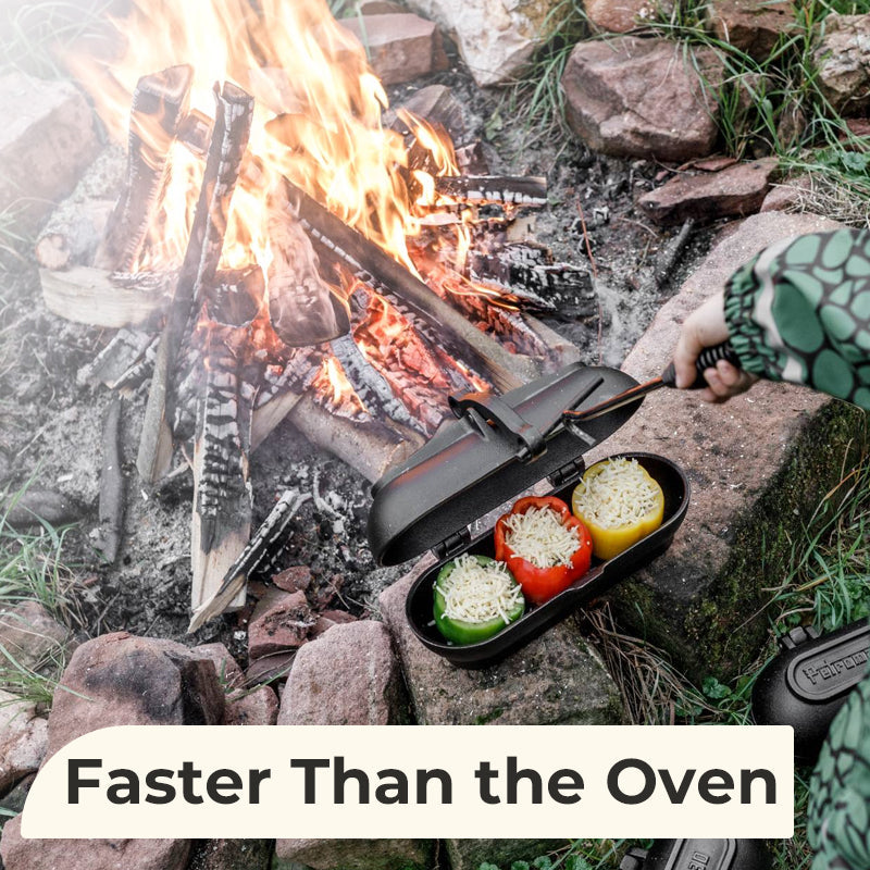 Cast Iron Baked Potato Cooker — Perfect Crispy Skin, Fluffy Inside 🥔🔥