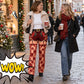 Funny Christmas Illusion Pants