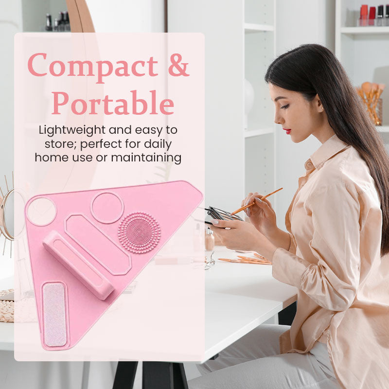 Hands-Free Makeup Brush Holder – Secure Grip Beauty Tool for Effortless Blending