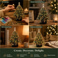 Mini Tabletop DIY Beaded Christmas Tree Craft Kit | Handmade Holiday Home Decor