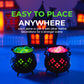 Halloween Witch Cauldron Tea Light Holder | Spooky LED Candle Lamp Decoration