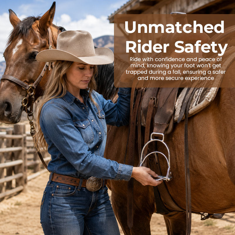 Quick Release Safety Stirrups