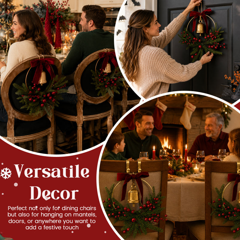 Christmas Chair Back Decoration Set