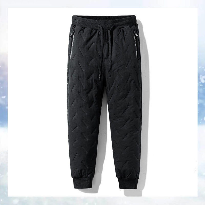 Thickened Cotton Pants with Lamb Fleece