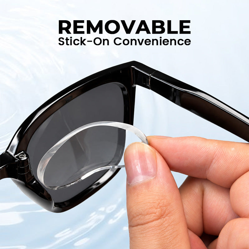 Stick-On Lens Inserts for Nearsightedness and Reading Glasses