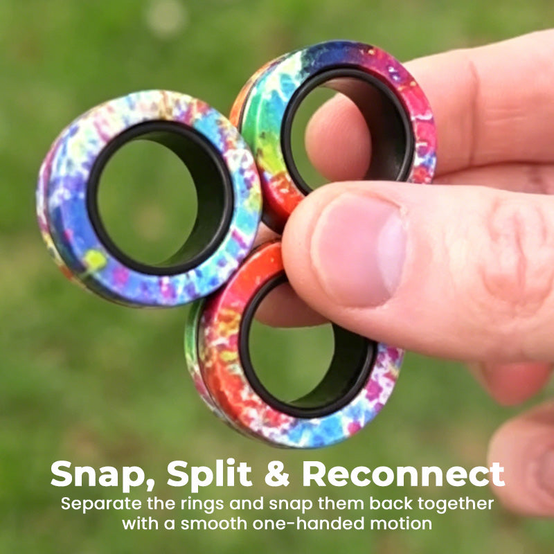 🧲✨ Magnetic Fidget Rings