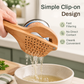 Wooden Can Strainer Clip