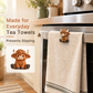 Highland Cow Tea Towel Clip
