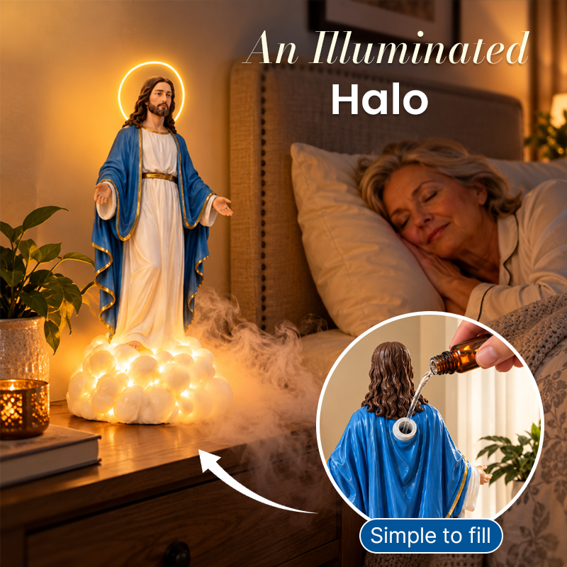 Jesus Cloud Mist Aromatherapy Lamp Ornament