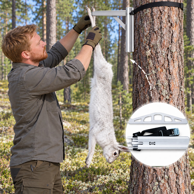 Portable Hunting Game Hanger – Stable Field Dressing Support