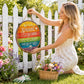 🌈☀️ You Are My Sunshine Rainbow Round Sign