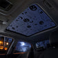 Halloween Ghost & Pumpkin Sunroof Cover