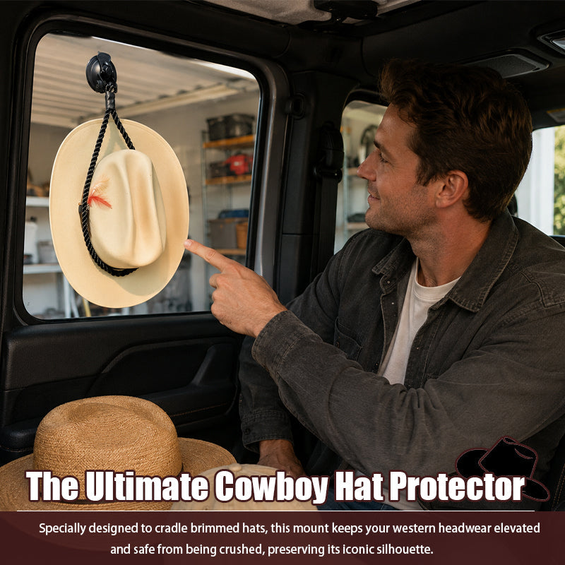 Suction Cup Cap Holder – Space-Saving Hat Organizer