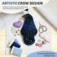 Luna the Crow Sewing Case