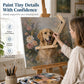 Adjustable Artist Hand Rest | Stable Painting Support for Canvas & Easel