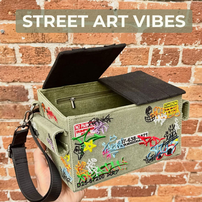 Urban Rebel Graffiti Crossbody Bag 🎨🔥
