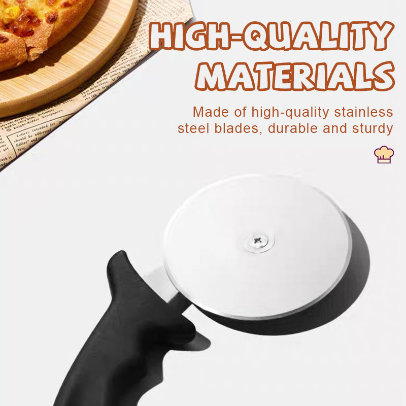 Stainless Steel Seahorse Handle Baking Roller Knife
