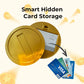 Retro Gold Coin Card Holder