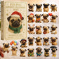 🐾🎄 Fun Pug Advent Calendar 2025