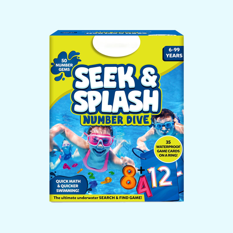 Kids' Pool Number Dive Game | Educational Underwater Treasure Hunt