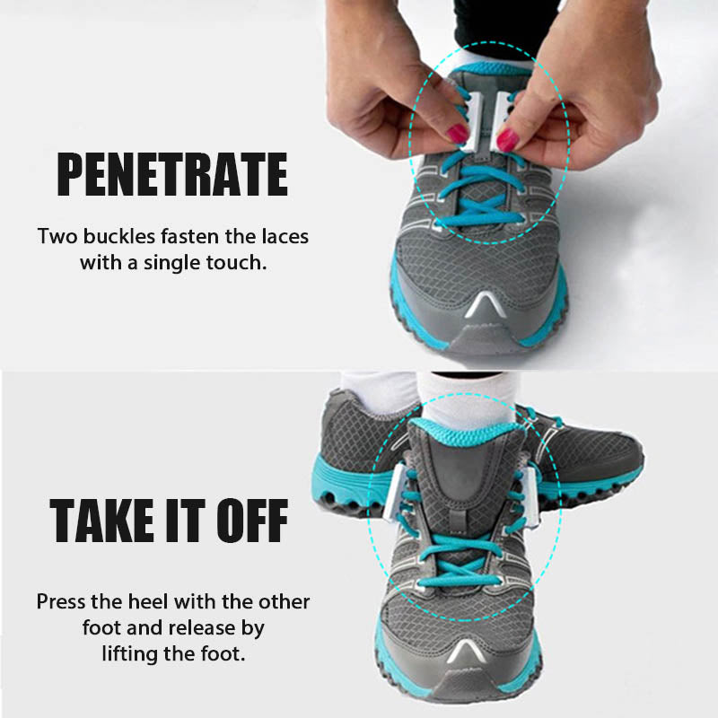 Tie-Free Sneaker Magnetic Shoe Buckle