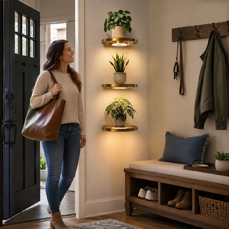 LED Floating Plant Stand