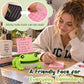 Frog Sticky Note Organizer with Drawing Stencils & Pen Holder
