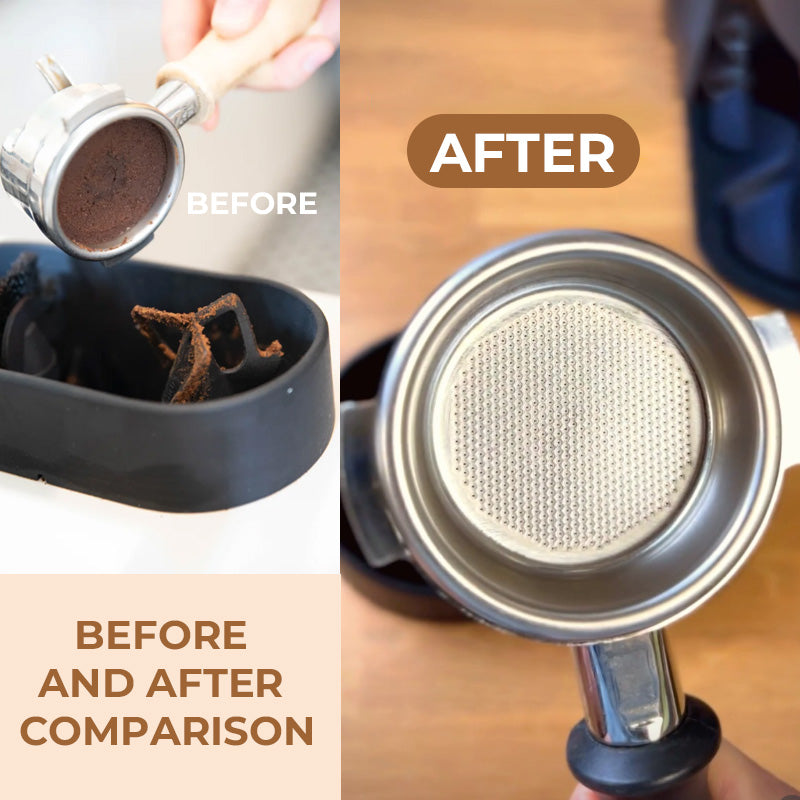 ☕ The "Knock Box Killer" | Electric Automatic Portafilter Cleaner ✨