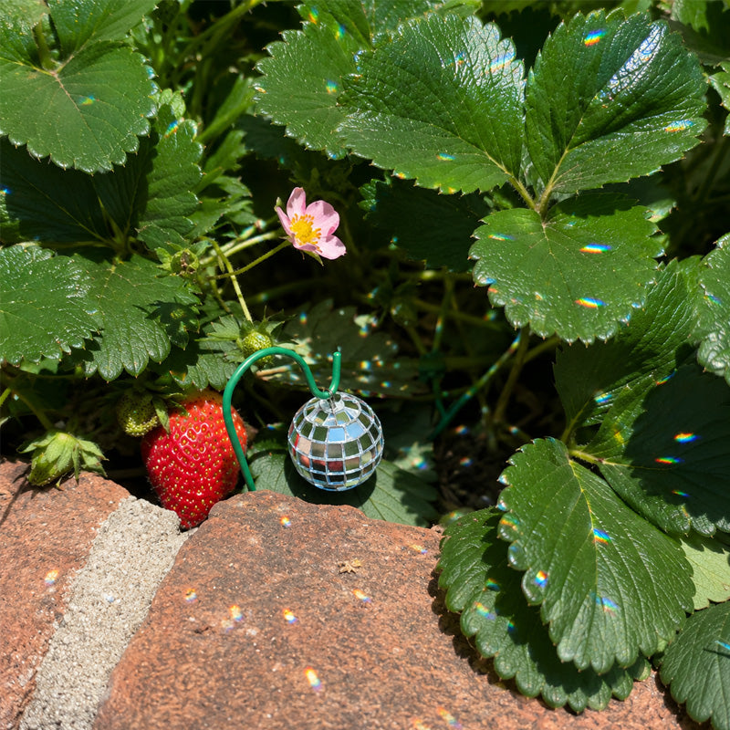 ✨ Solar Disco Ball Garden Stakes