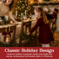 Christmas Chair Back Decoration Set