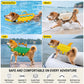 Cute Animal Dog Life Jacket – Fun Swimming Vest for Dogs, Safe & Comfortable Floatation Gear