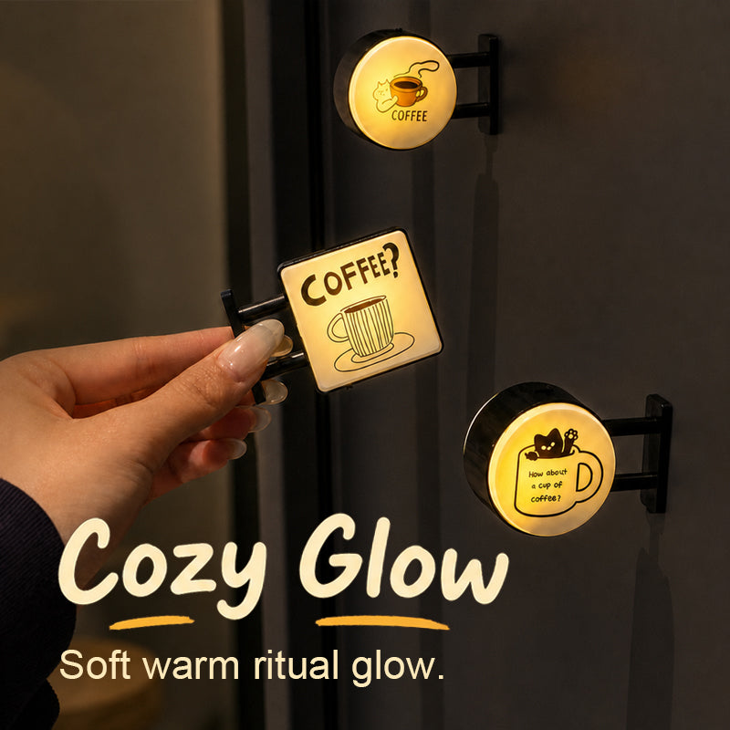 ☕Magnetic Coffee Machine Signboard