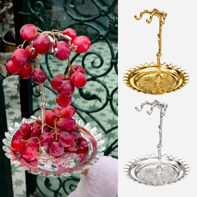🍇✨ Elegant Grape Serving Stand for Parties & Table Decor